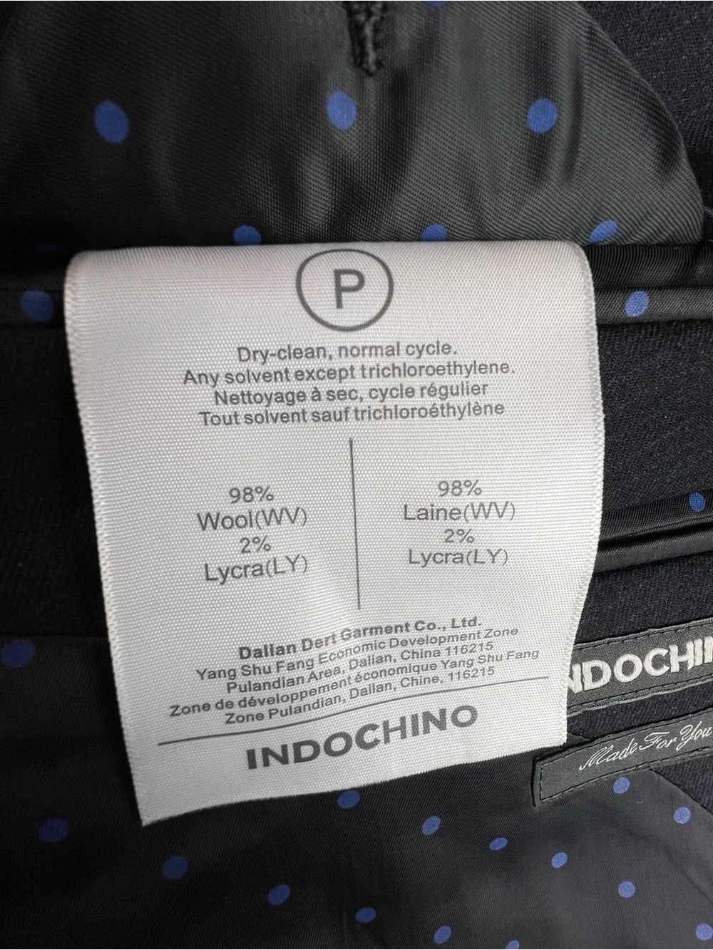 Indochino blazer sport